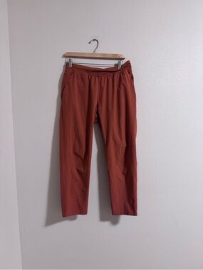 Backcountry Rust-Red Jogger Pants - Casual Stretch Comfort
